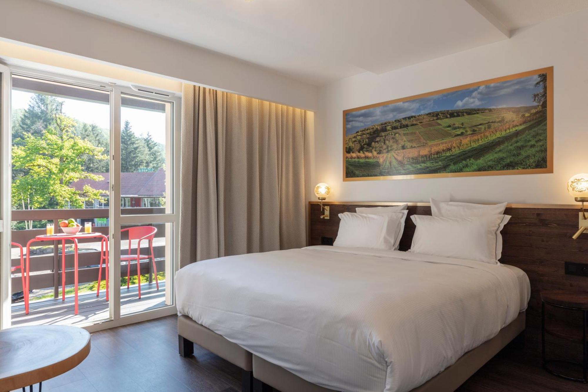 Hotel Restaurant La Vallee Noble, Proche Eguisheim Colmar Soultzmatt Kültér fotó